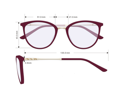 Flexible PC Reading Glasses